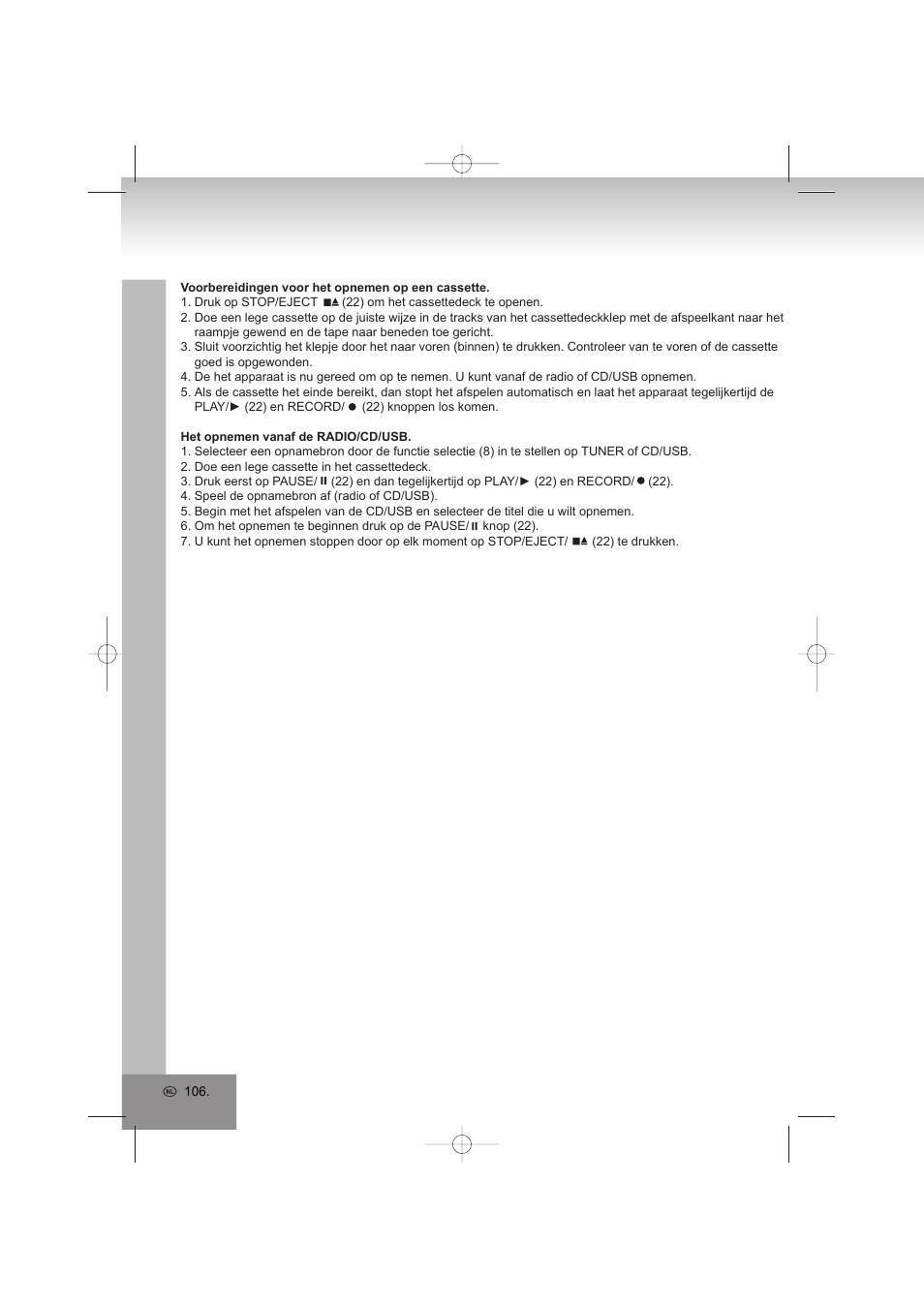 Elta 2322USB User Manual | Page 106 / 170