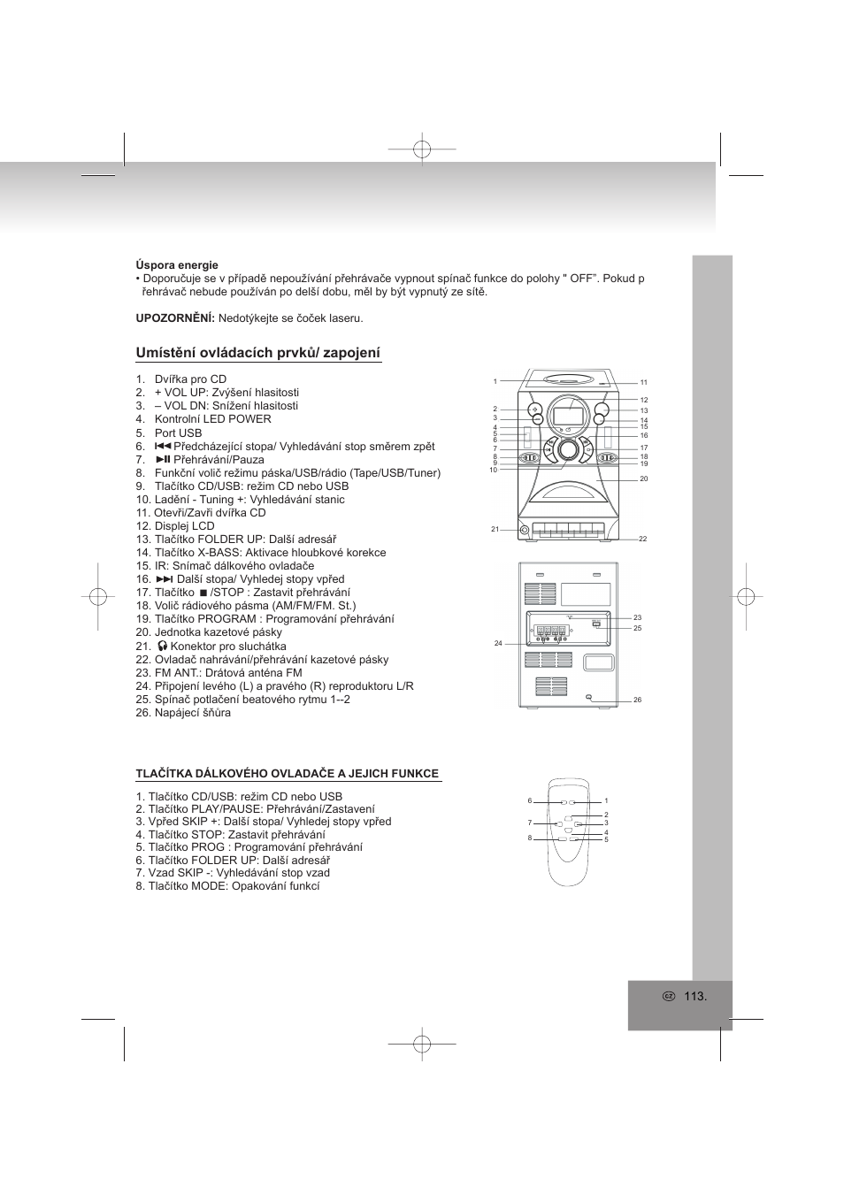 Elta 2322USB User Manual | Page 113 / 170