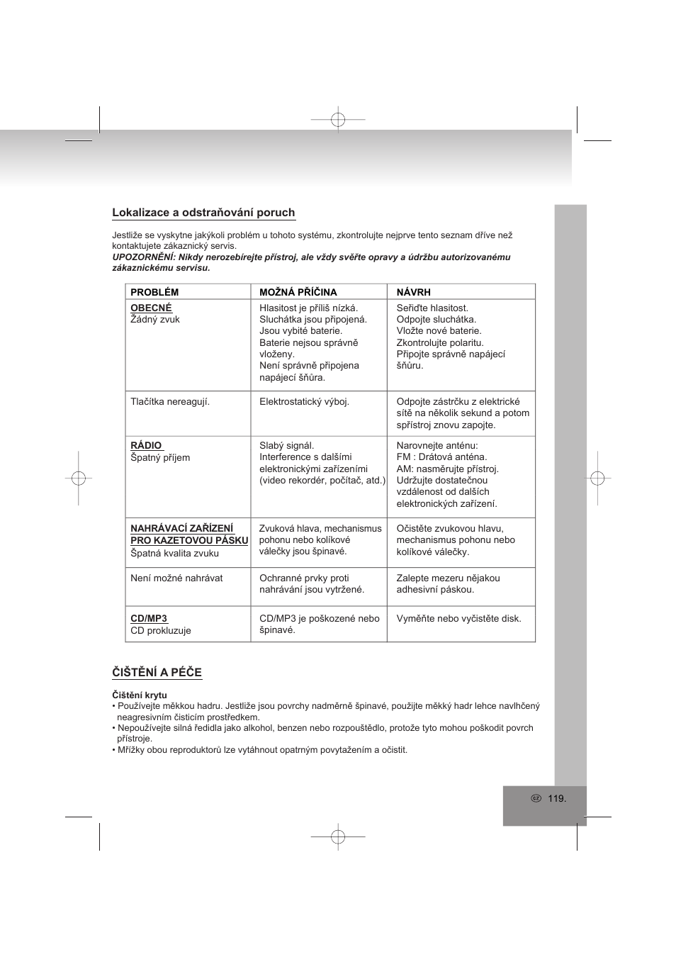 Elta 2322USB User Manual | Page 119 / 170