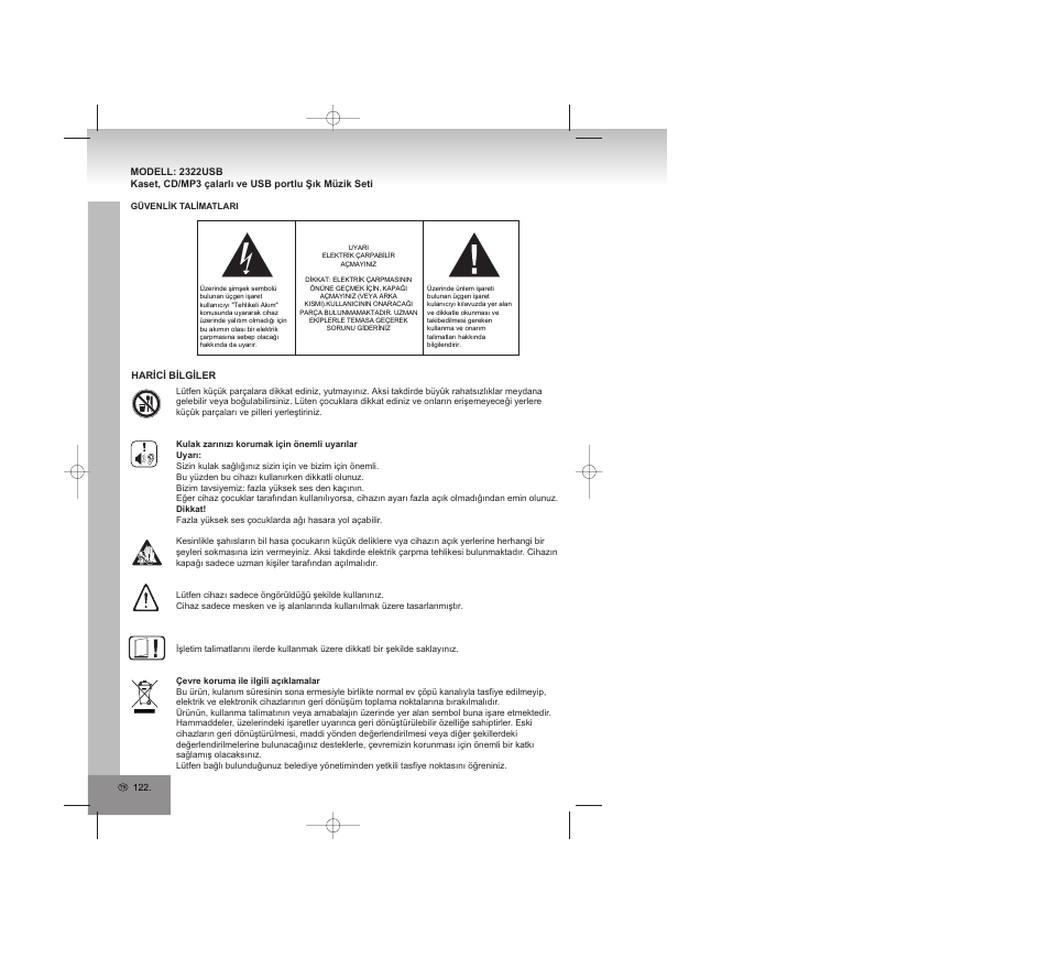 Elta 2322USB User Manual | Page 122 / 170