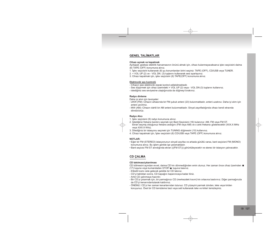 Elta 2322USB User Manual | Page 127 / 170
