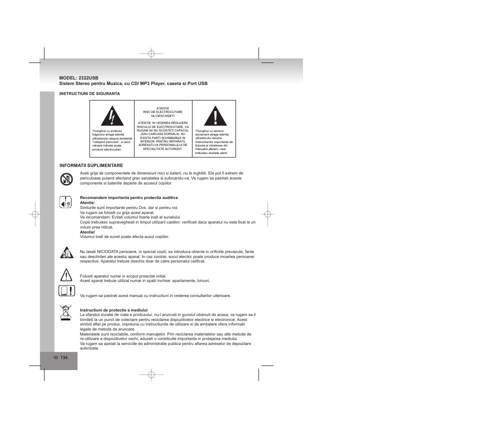Elta 2322USB User Manual | Page 134 / 170