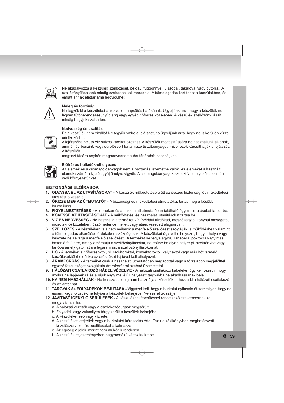 Elta 2322USB User Manual | Page 39 / 170