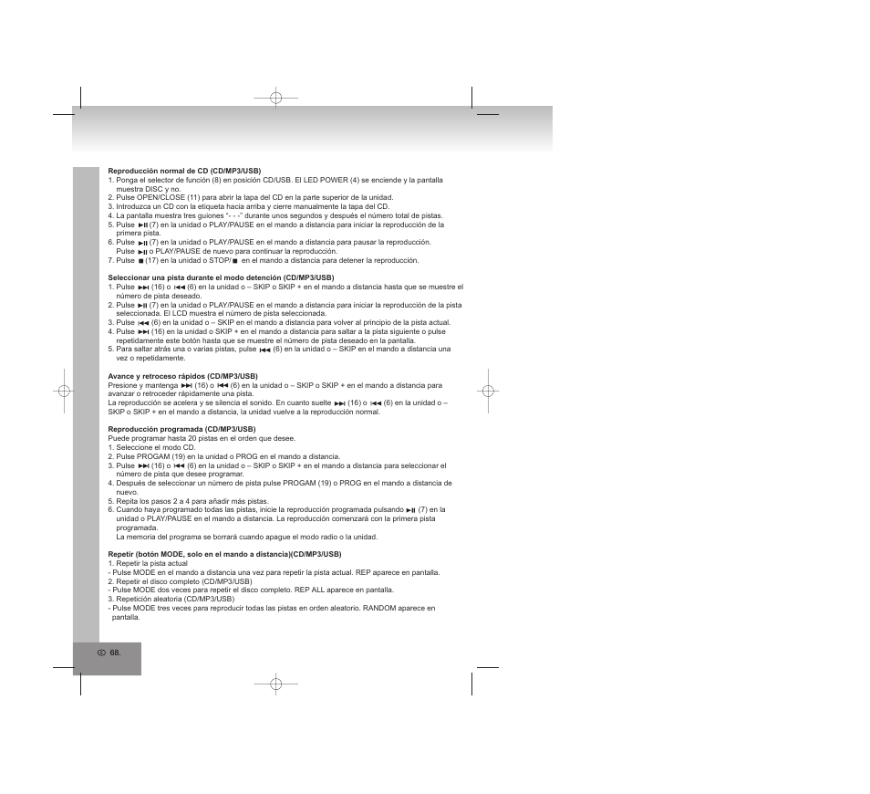 Elta 2322USB User Manual | Page 68 / 170