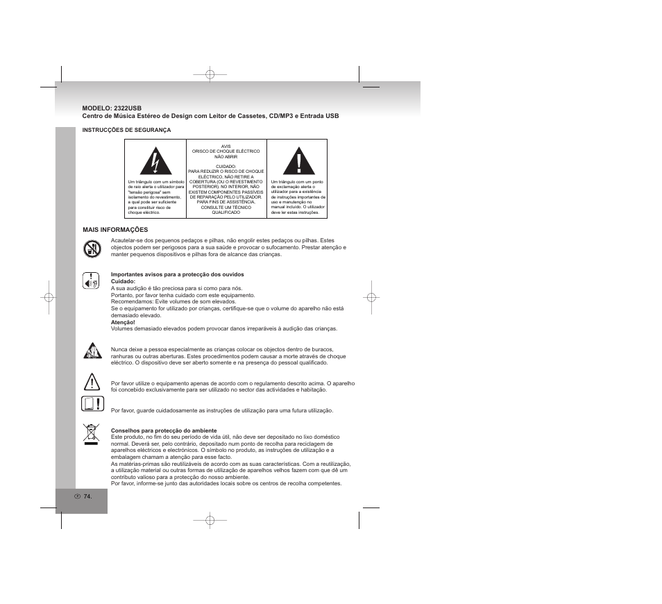 Elta 2322USB User Manual | Page 74 / 170