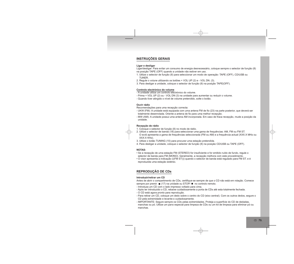 Elta 2322USB User Manual | Page 79 / 170