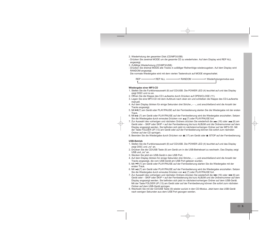 Elta 2322USB User Manual | Page 9 / 170