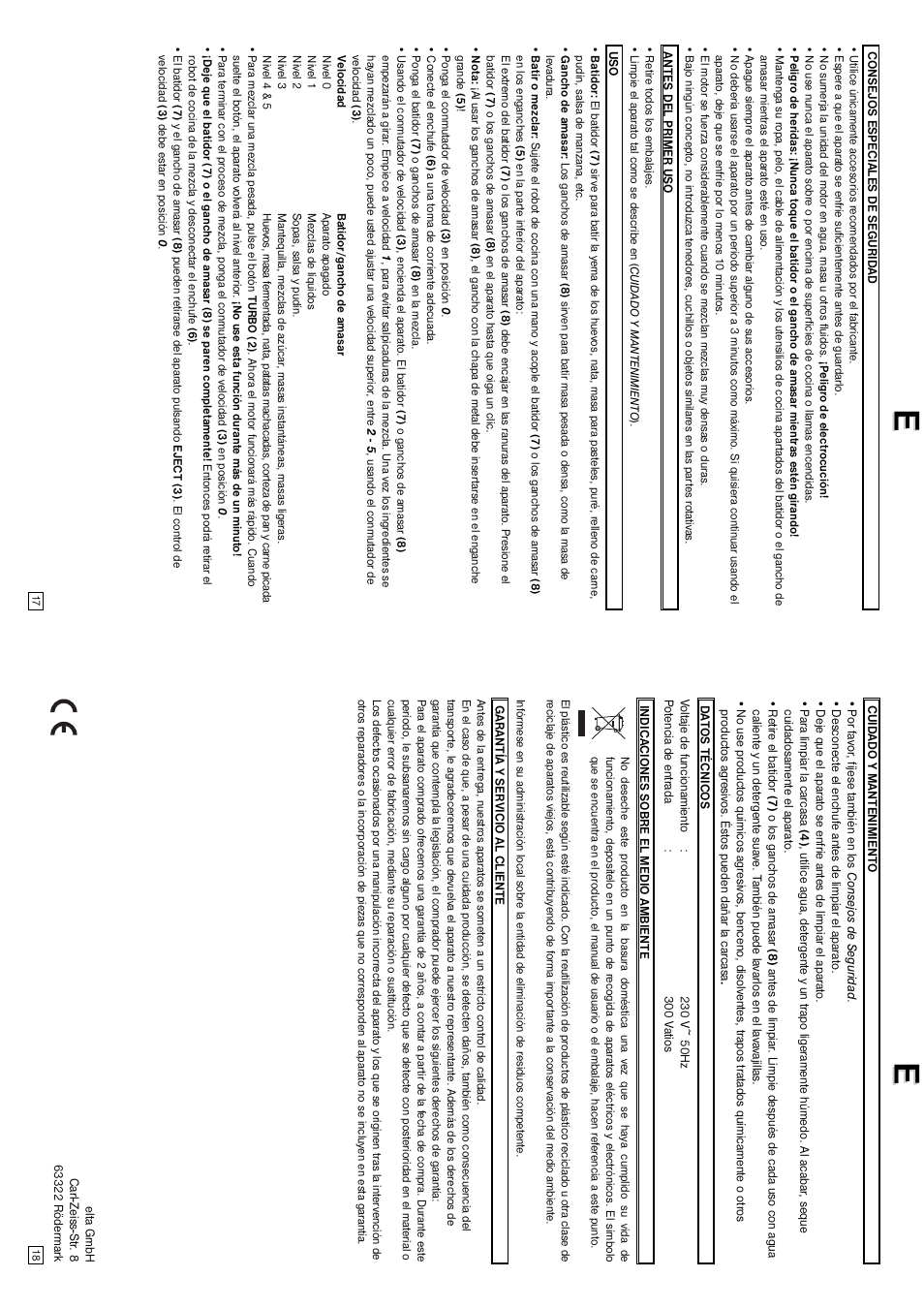 Elta HM211 User Manual | Page 10 / 22