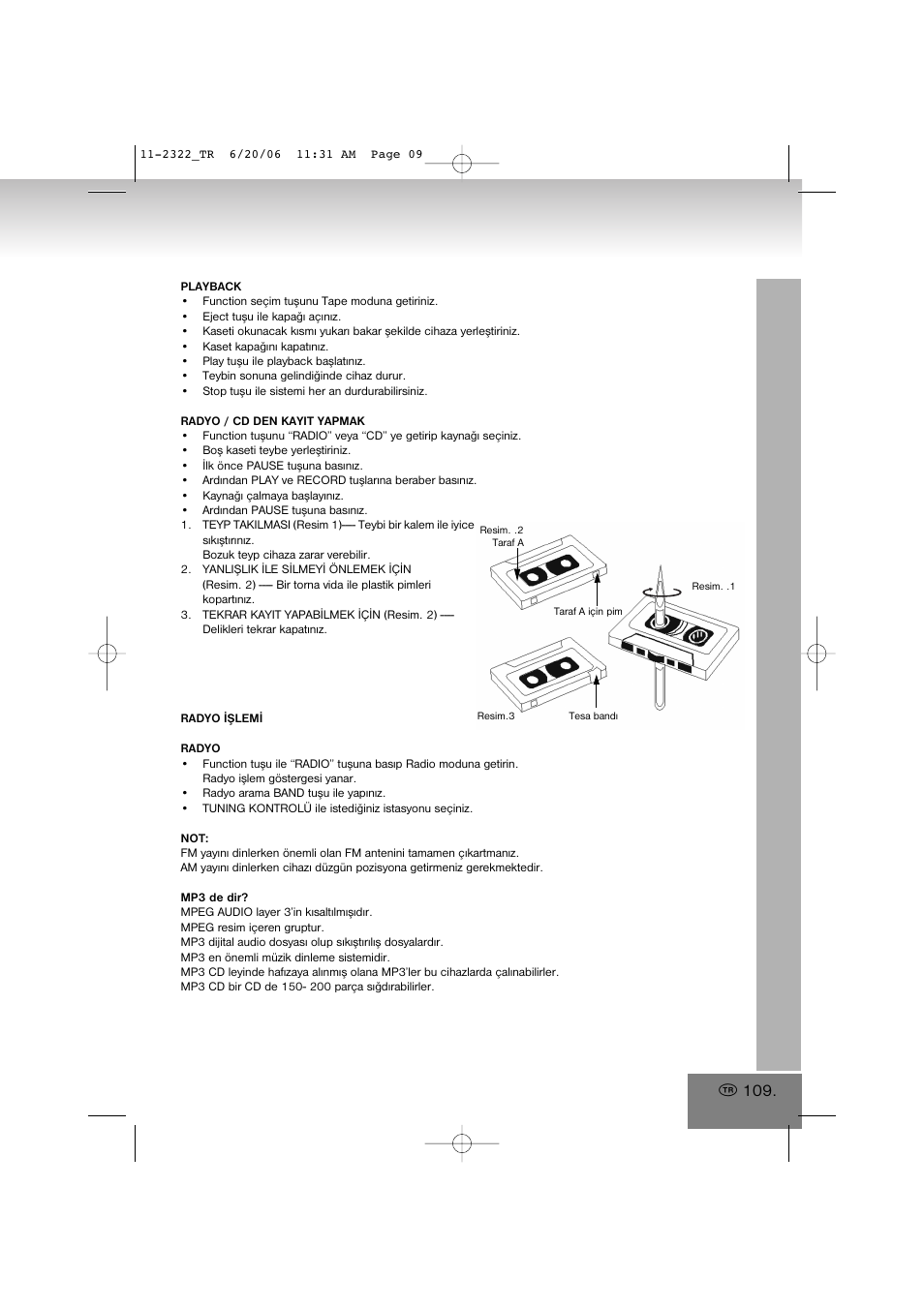 Elta 2322 User Manual | Page 109 / 112
