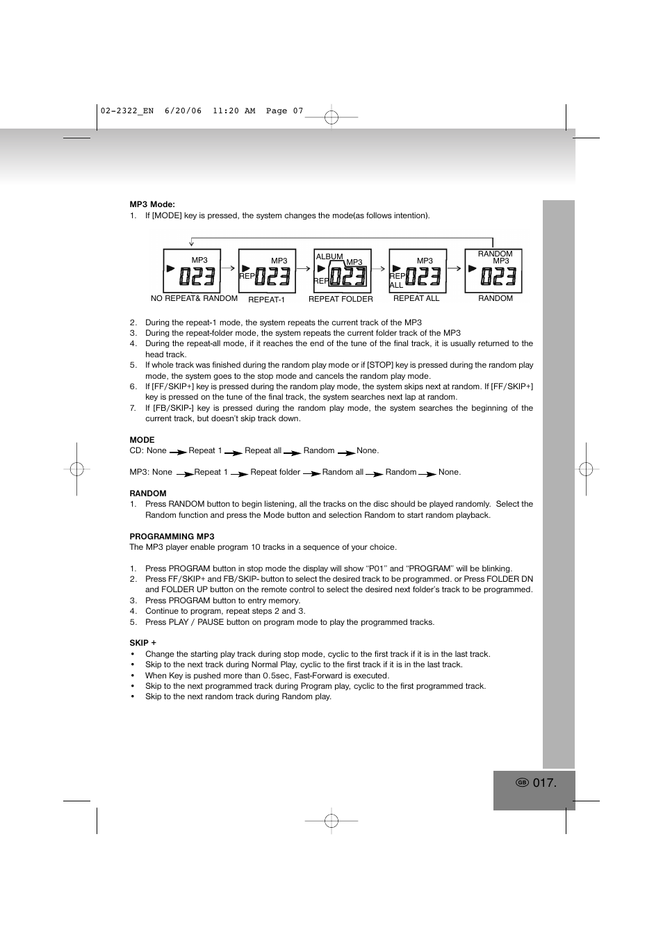 Elta 2322 User Manual | Page 17 / 112