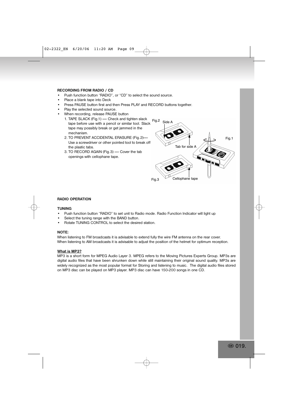 Elta 2322 User Manual | Page 19 / 112