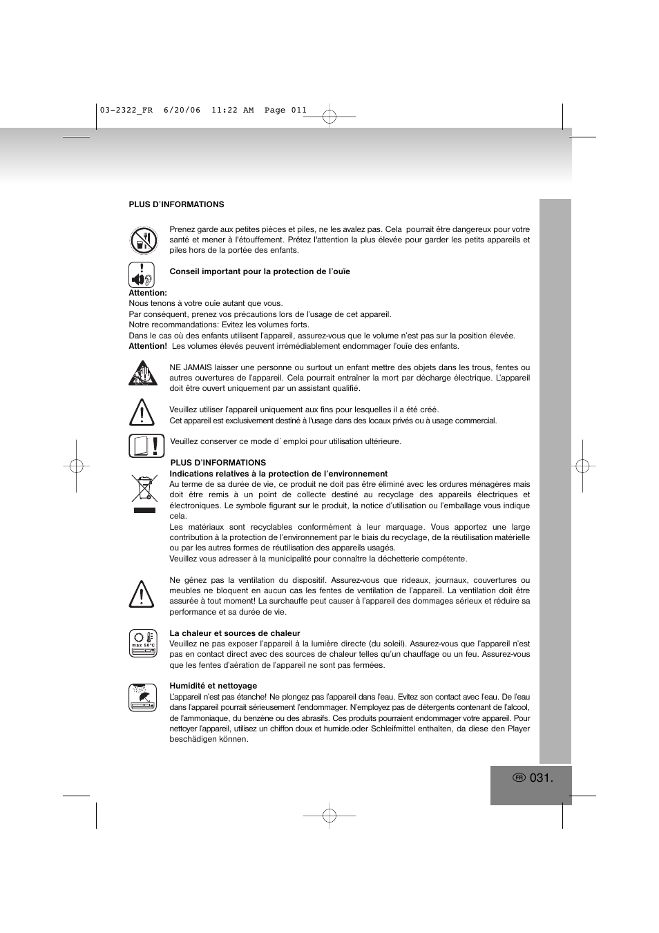 Elta 2322 User Manual | Page 31 / 112