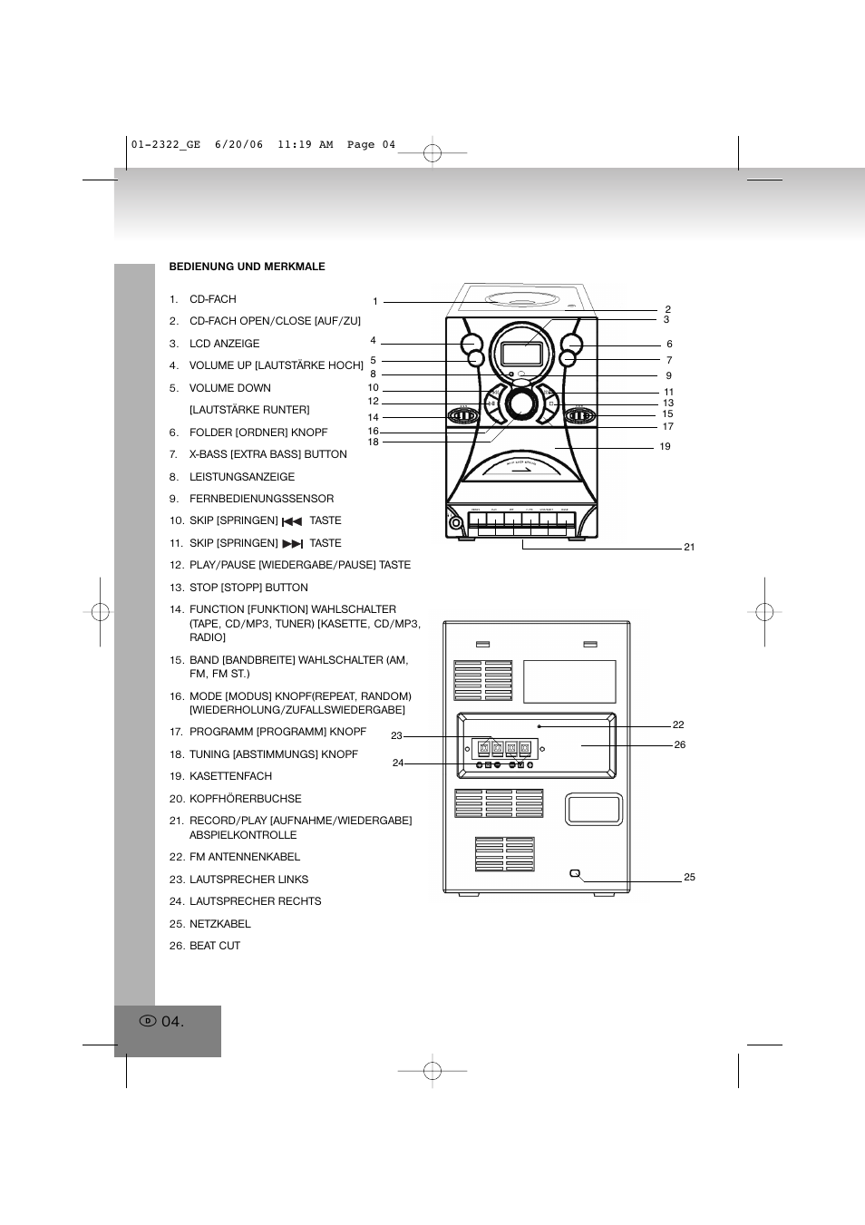 Elta 2322 User Manual | Page 4 / 112