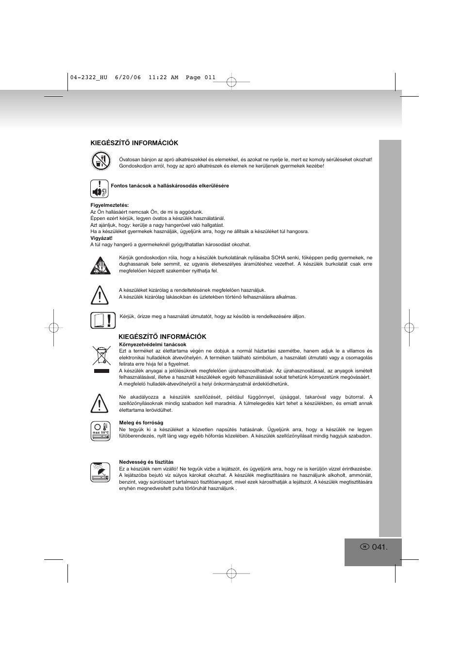 Elta 2322 User Manual | Page 41 / 112