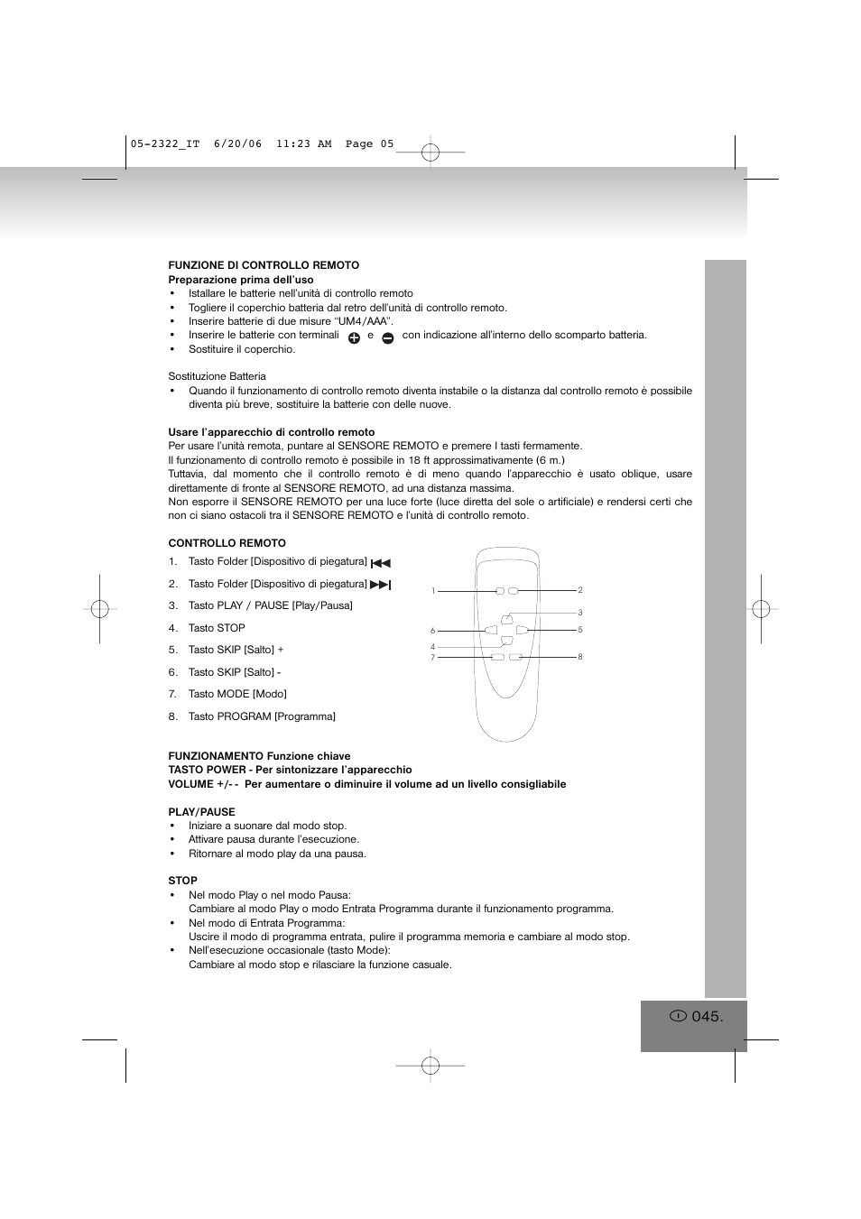 Elta 2322 User Manual | Page 45 / 112