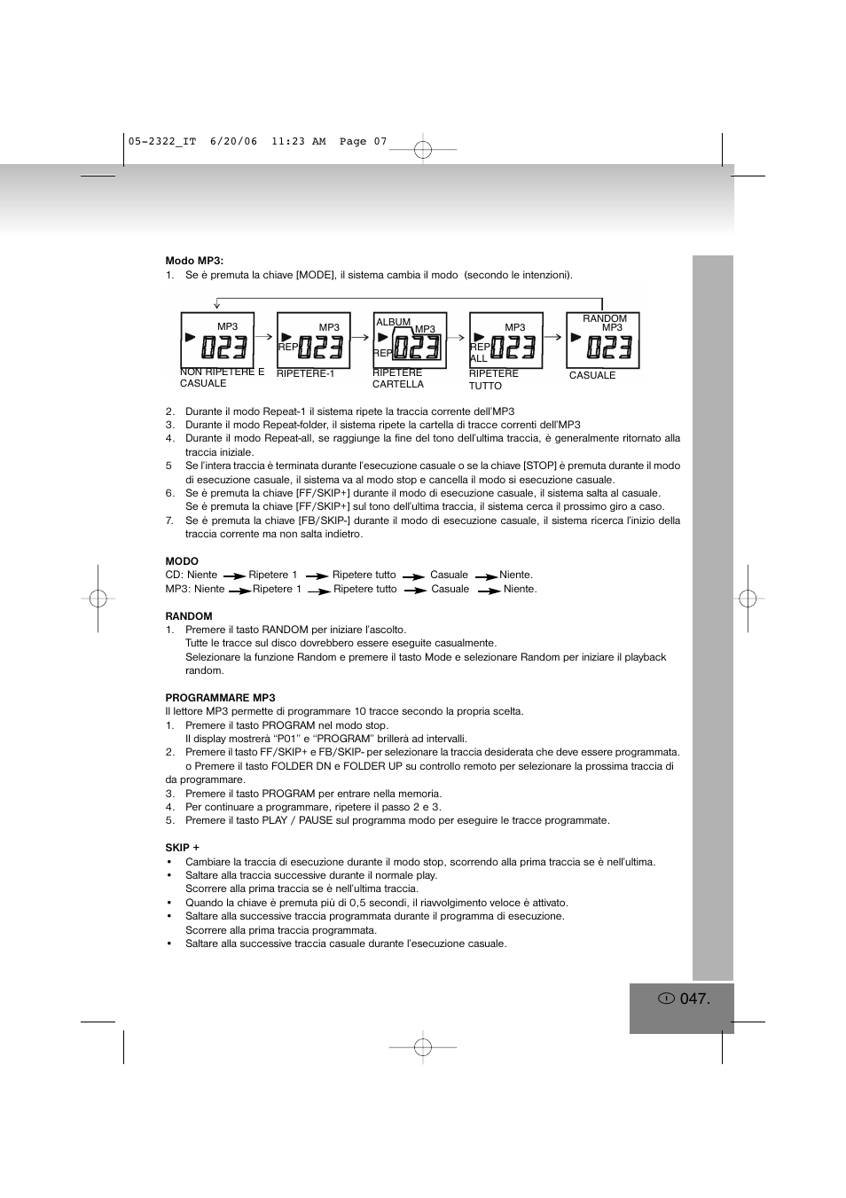 Elta 2322 User Manual | Page 47 / 112