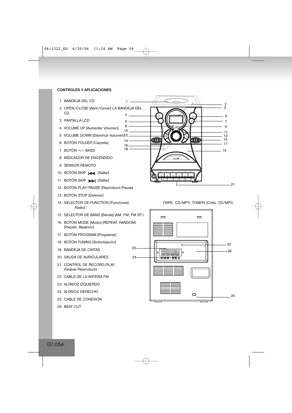 Elta 2322 User Manual | Page 54 / 112