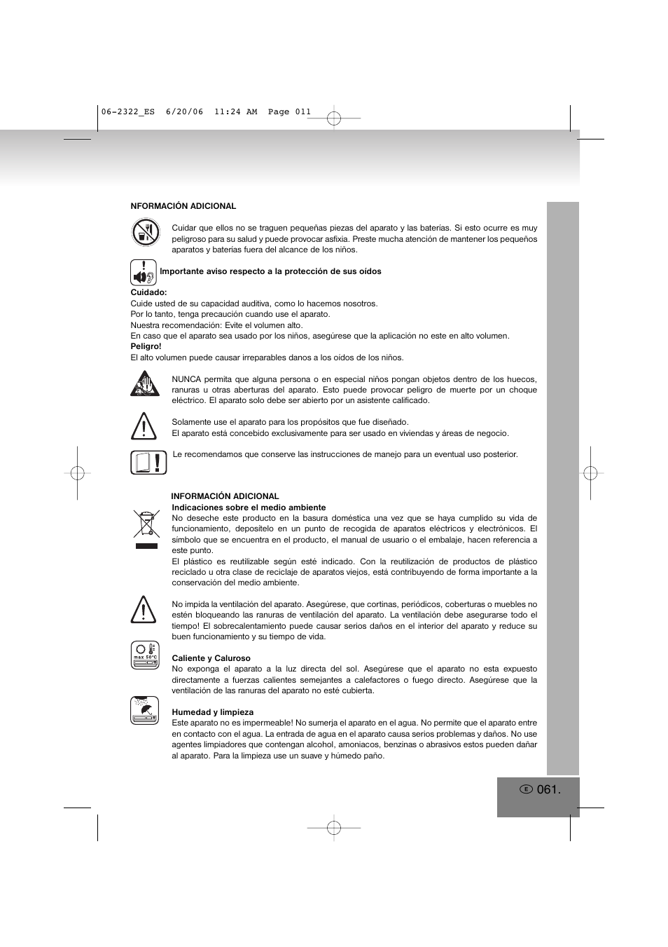 Elta 2322 User Manual | Page 61 / 112