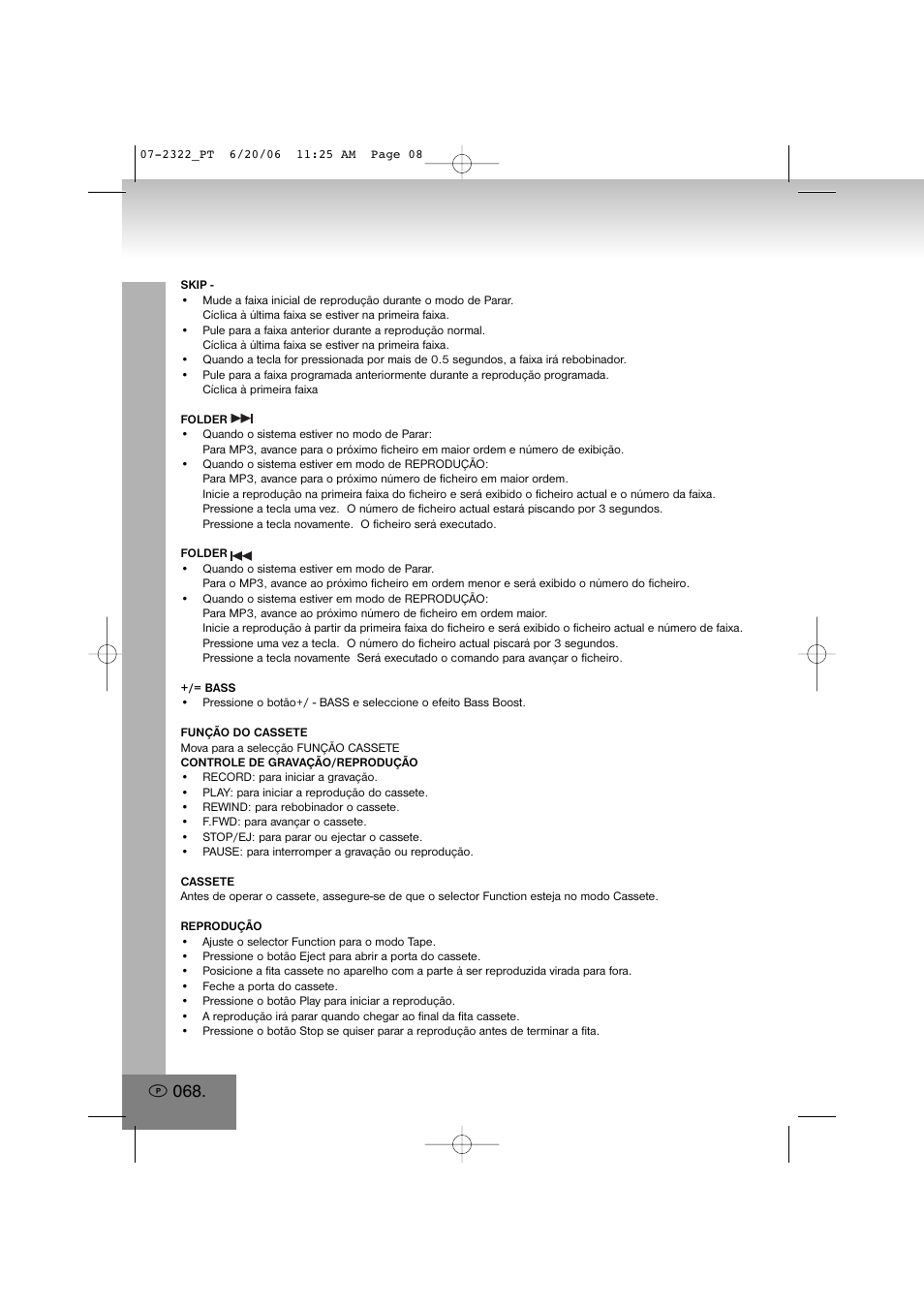 Elta 2322 User Manual | Page 68 / 112