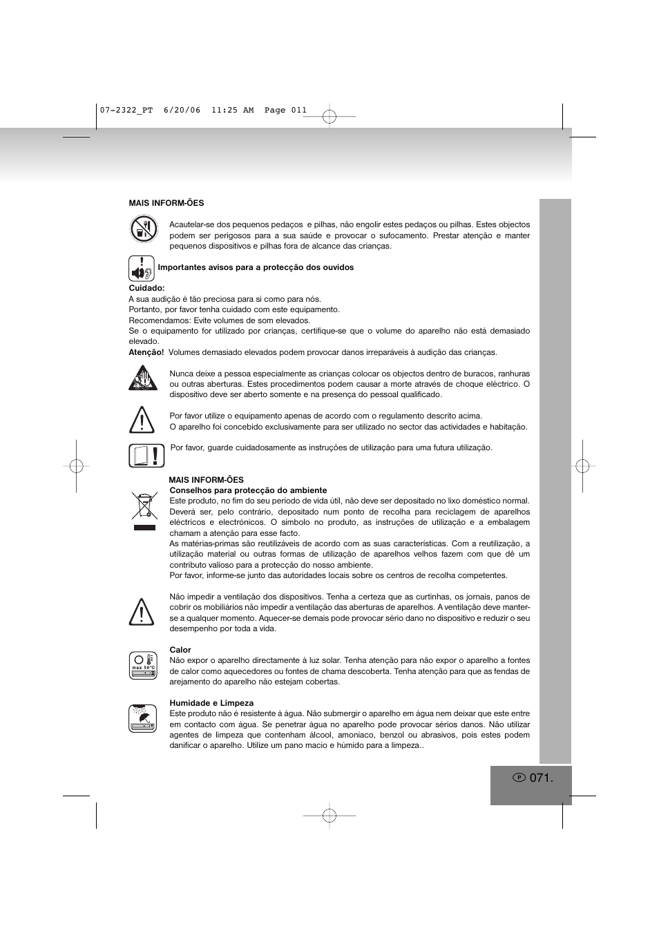 Elta 2322 User Manual | Page 71 / 112