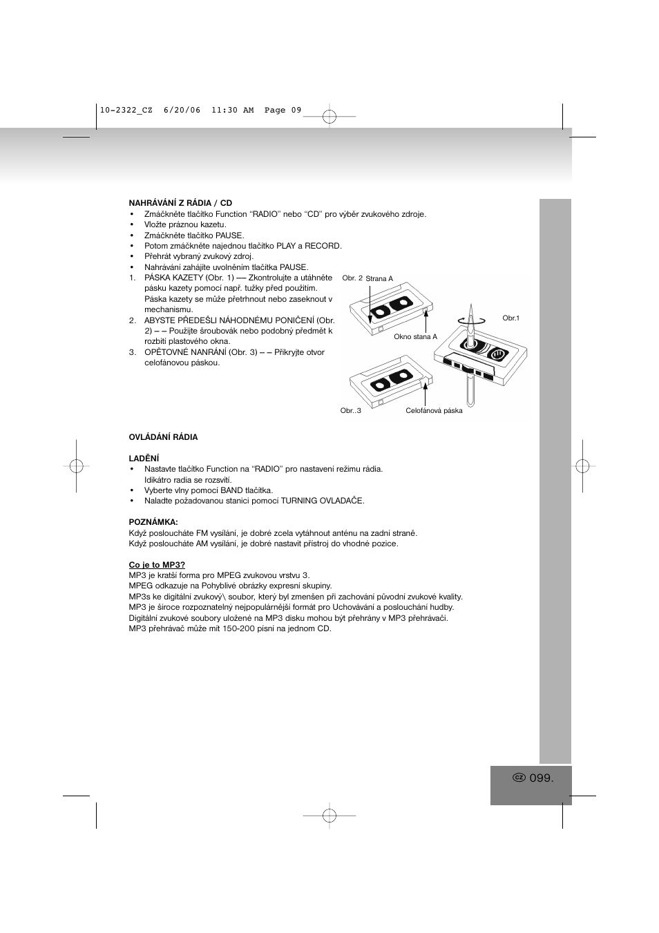 Elta 2322 User Manual | Page 99 / 112