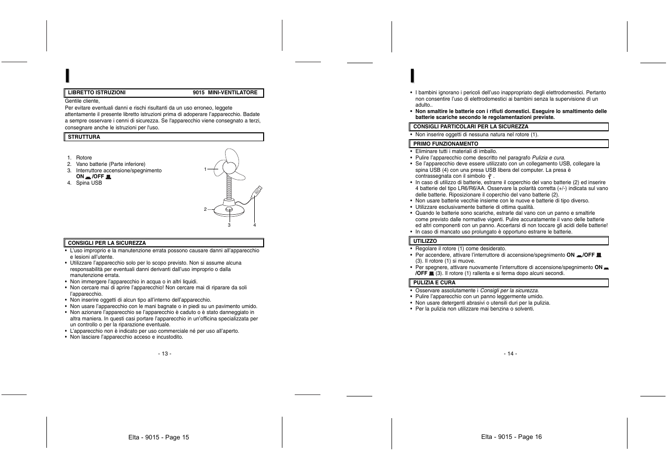 Elta 9015 User Manual | Page 8 / 16