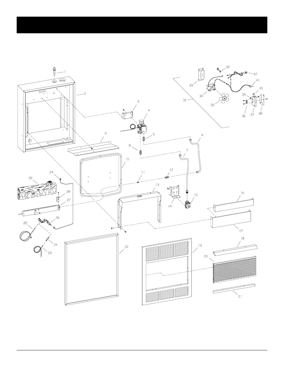Parts view | Empire Products COMFORT SYSTEMS EE-25-2 User Manual | Page 14 / 16