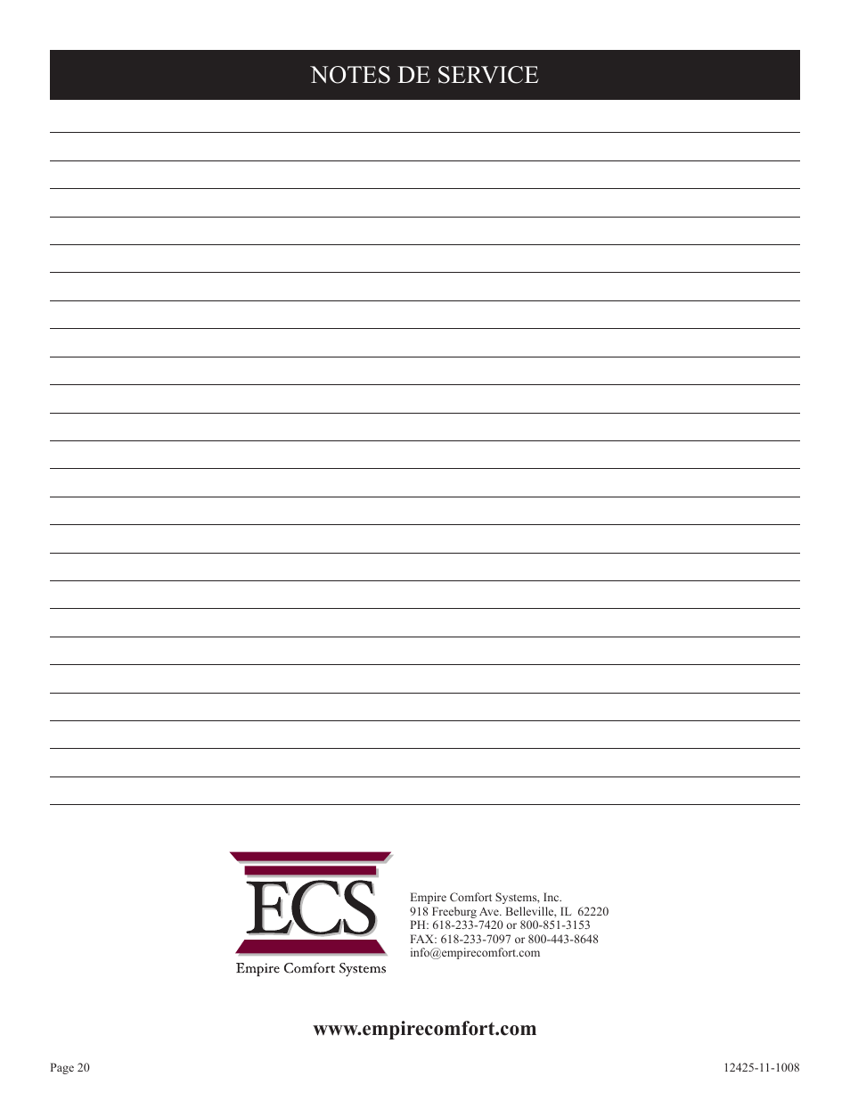 Empire Products GWT-35-2(SG User Manual | Page 40 / 60