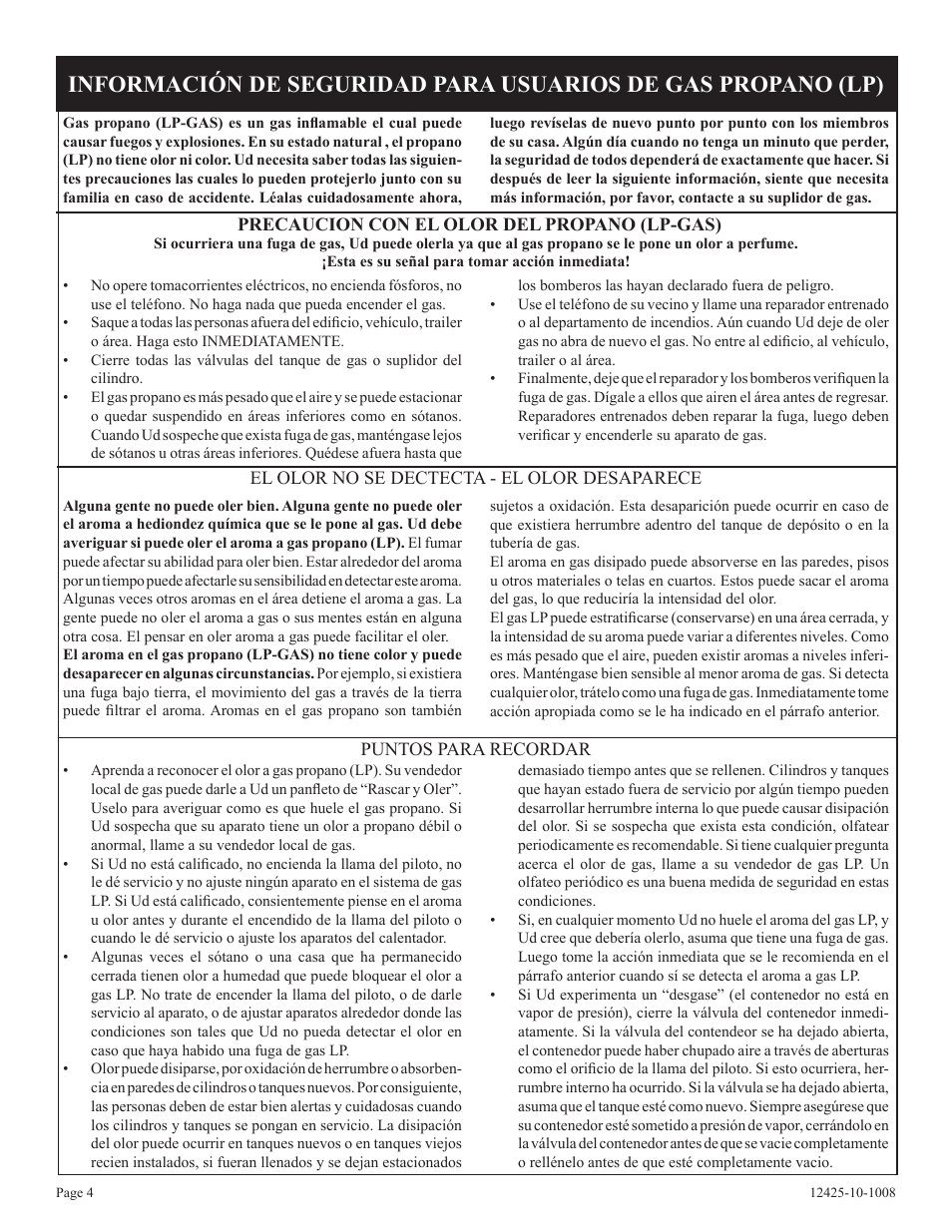 Empire Products GWT-35-2(SG User Manual | Page 44 / 60