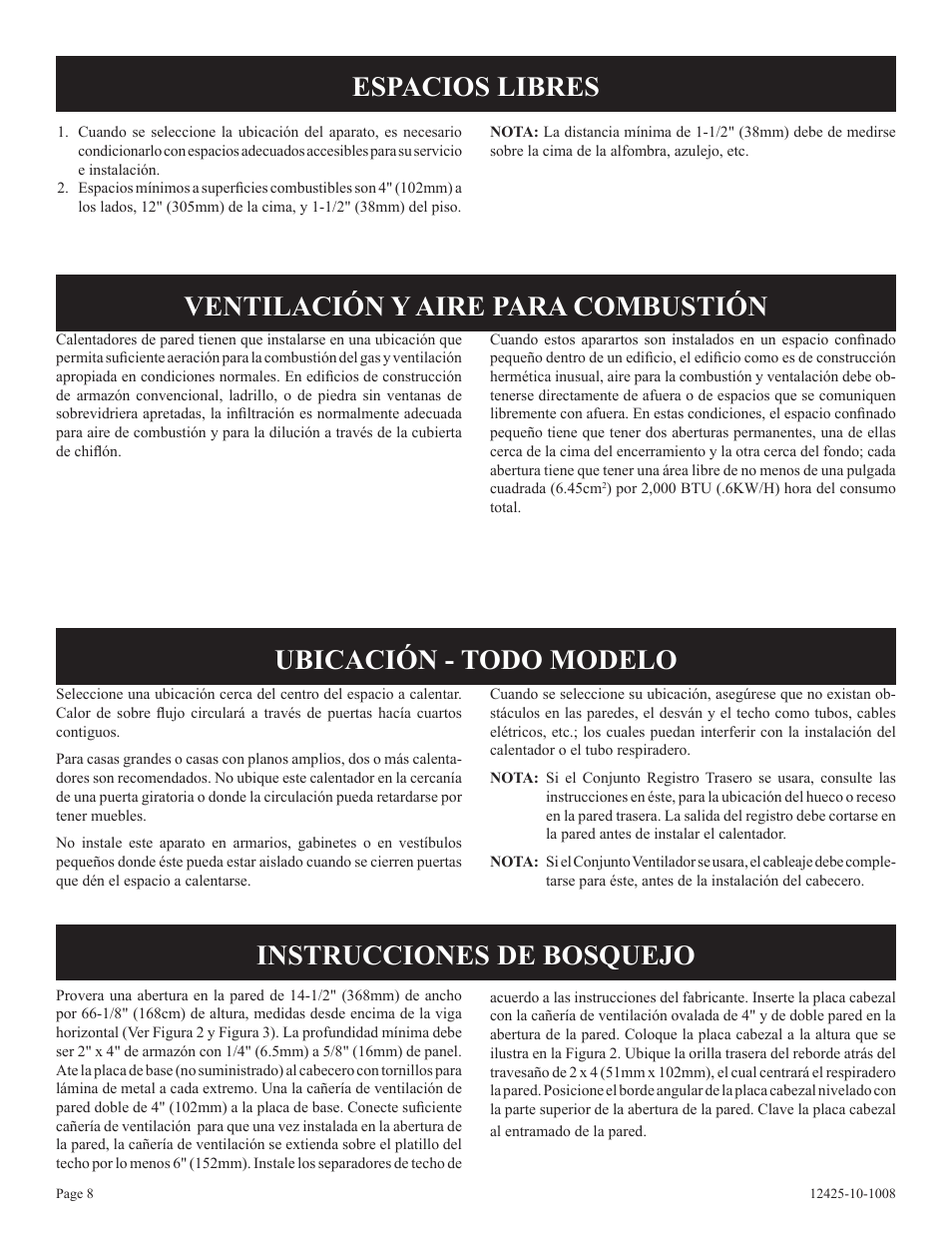 Empire Products GWT-35-2(SG User Manual | Page 48 / 60