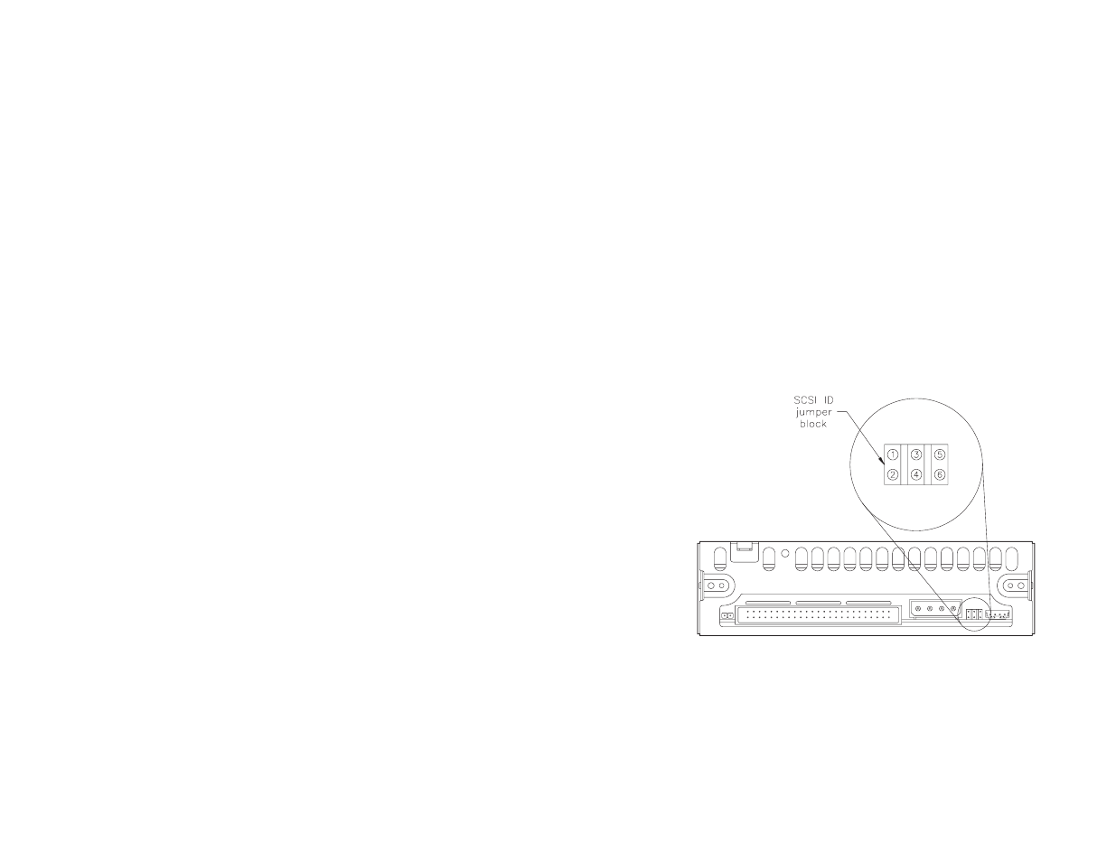 Setting the scsi id | Exabyte EXB-8205 User Manual | Page 9 / 46