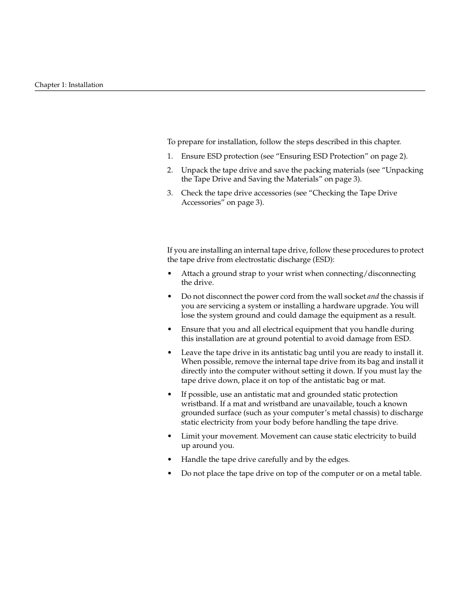 Exabyte 8505XL User Manual | Page 12 / 42