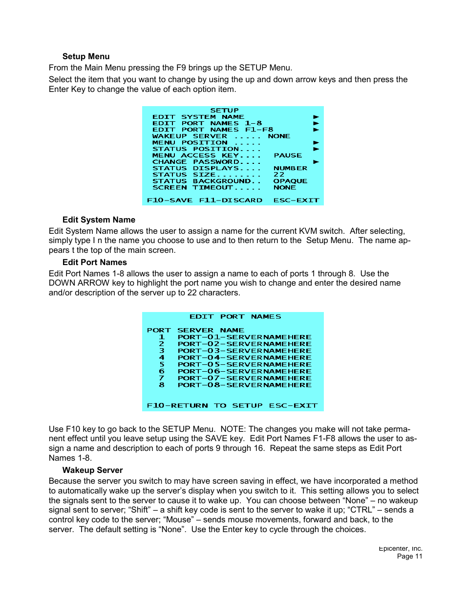 Epicenter 2x8 User Manual | Page 11 / 25