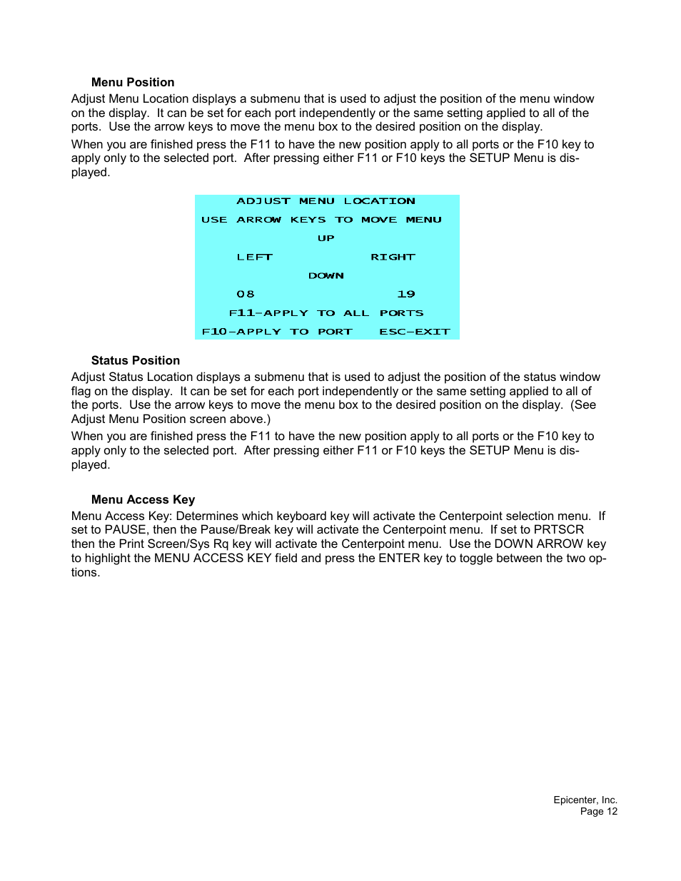 Epicenter 2x8 User Manual | Page 12 / 25