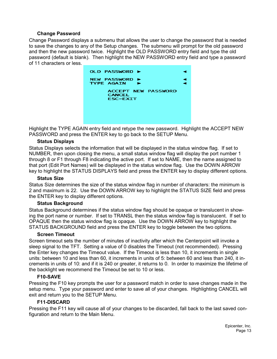 Epicenter 2x8 User Manual | Page 13 / 25