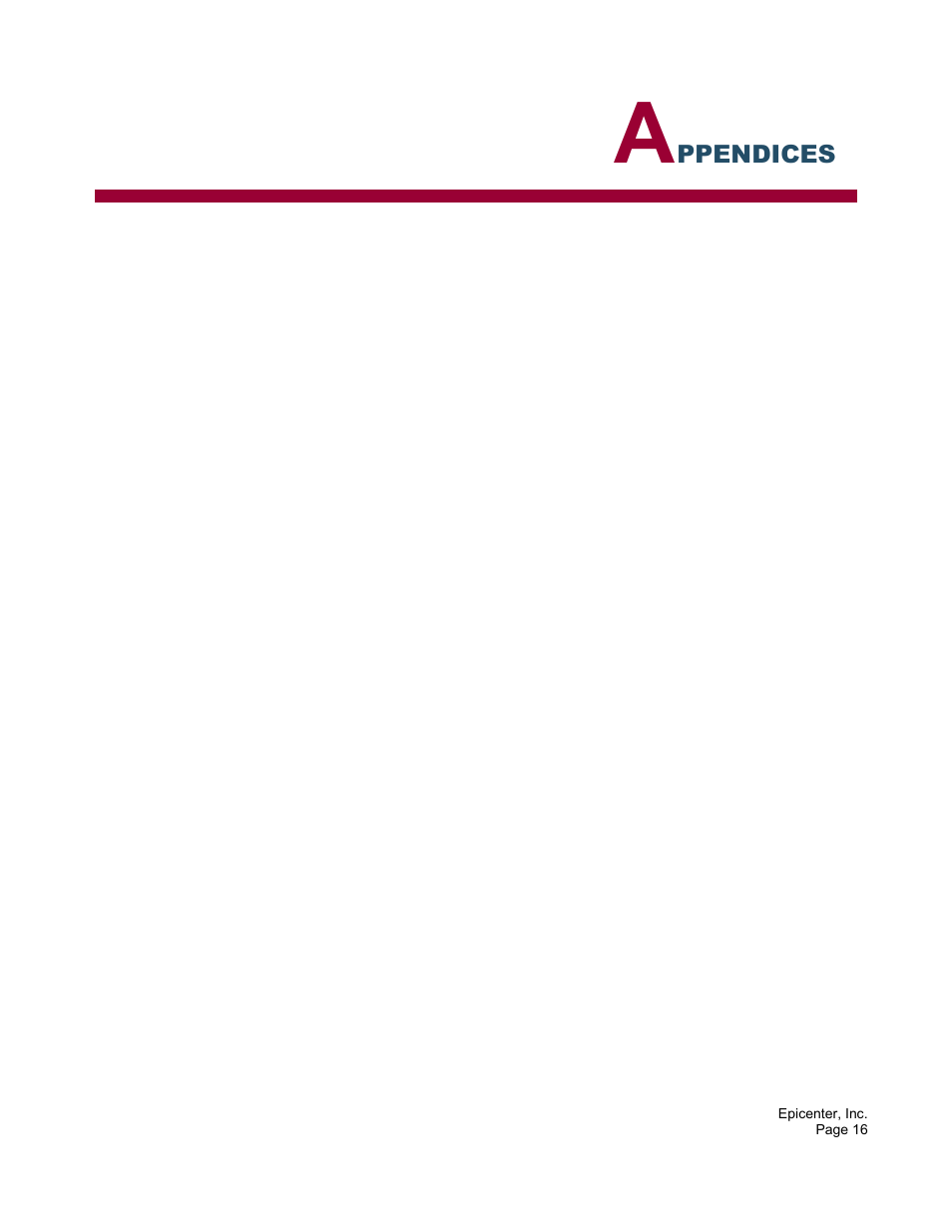 Epicenter Centercade 16 User Manual | Page 16 / 25