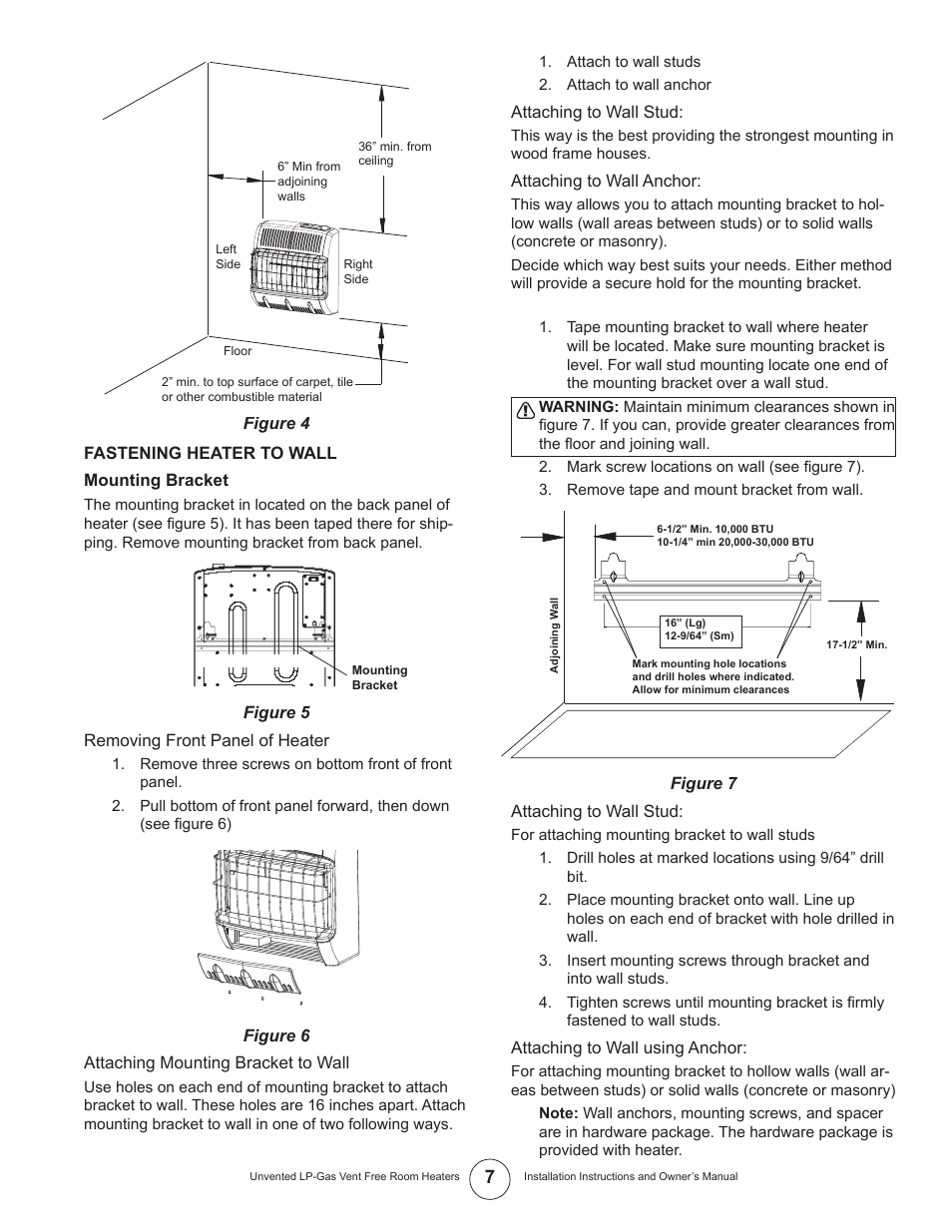 Enerco HSVFR30LPT User Manual | Page 7 / 20