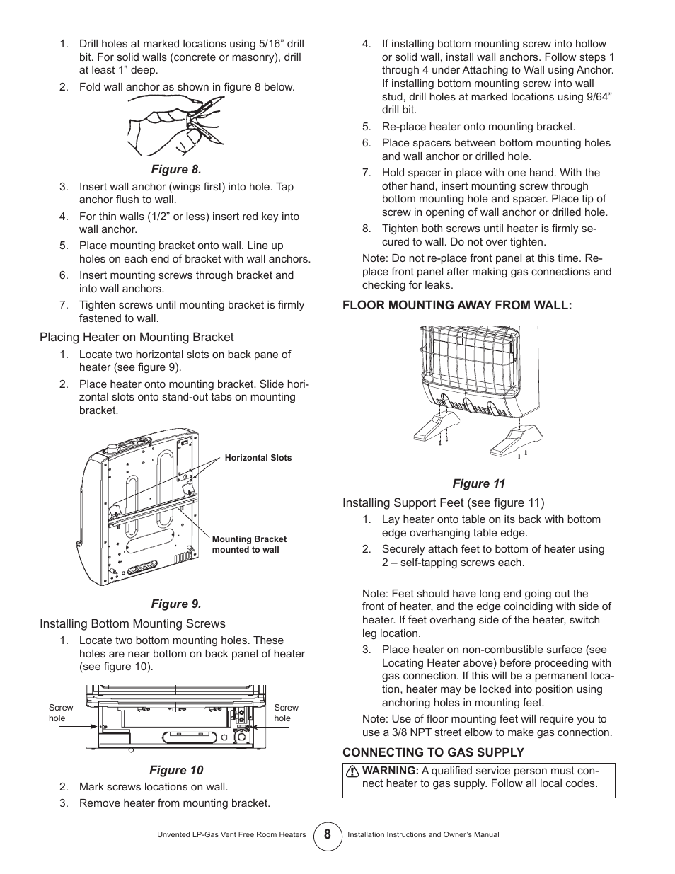 Enerco HSVFR30LPT User Manual | Page 8 / 20