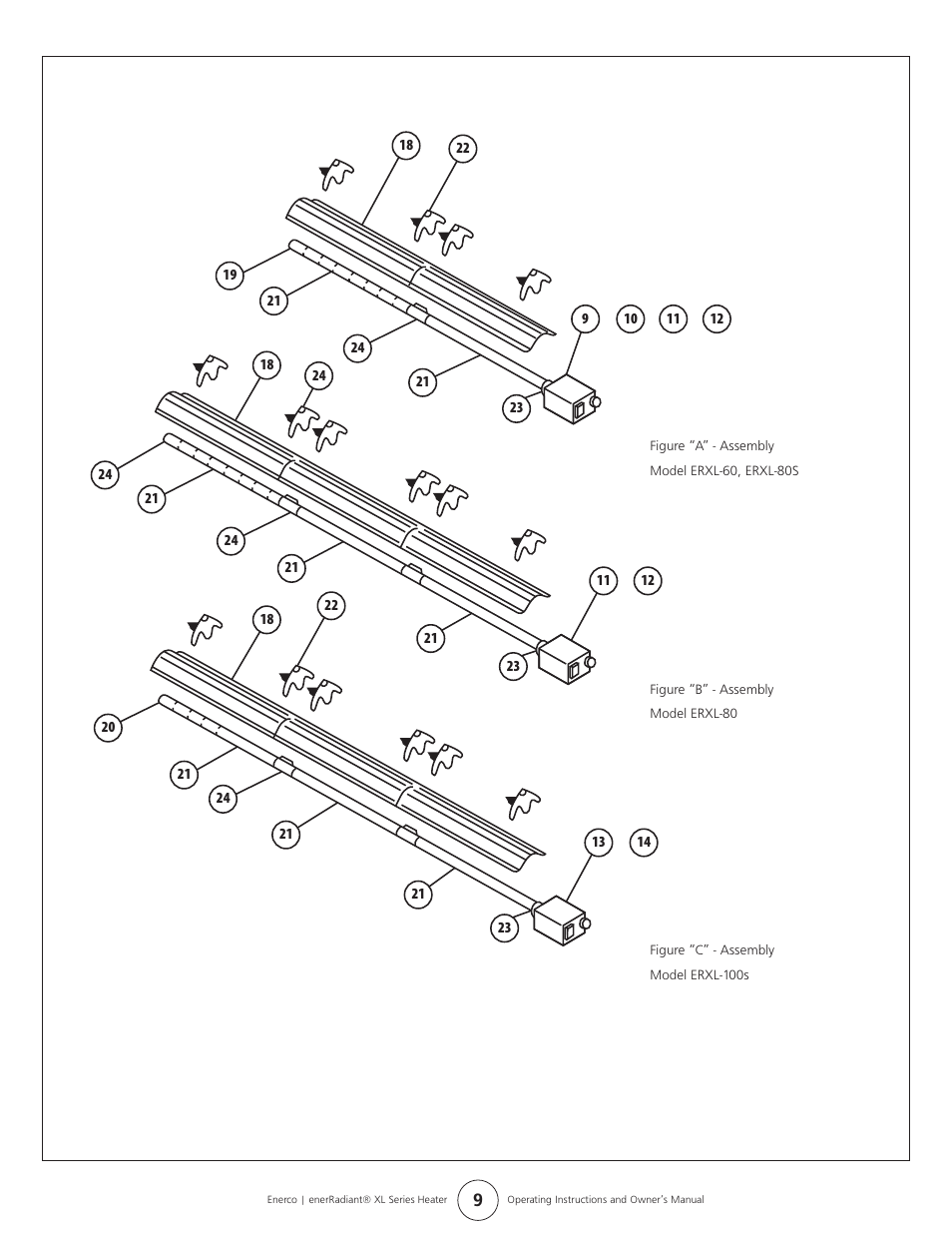 Enerco ERXL-125S User Manual | Page 9 / 28