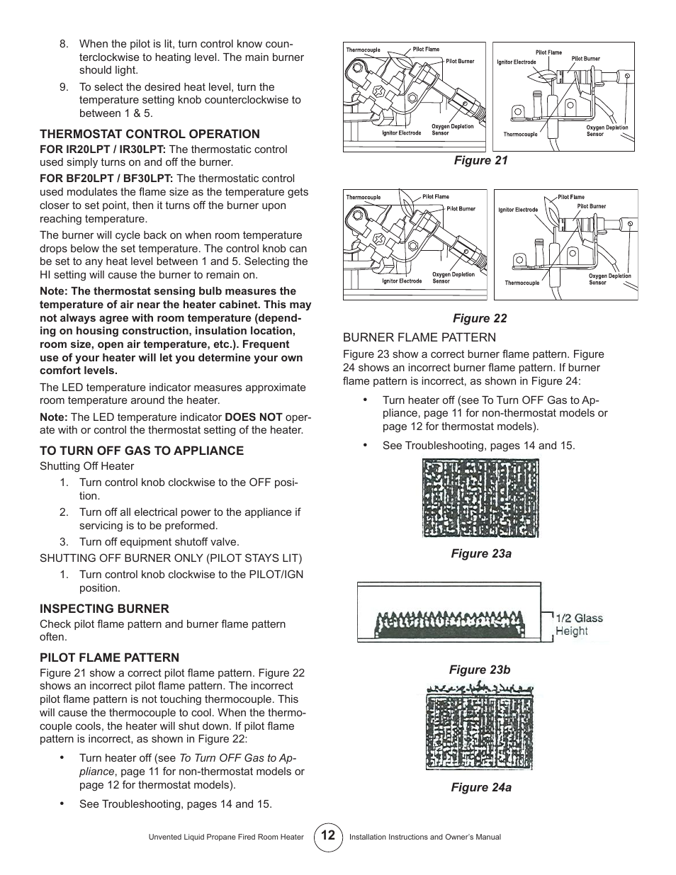 Enerco HSIR30LPT User Manual | Page 12 / 24