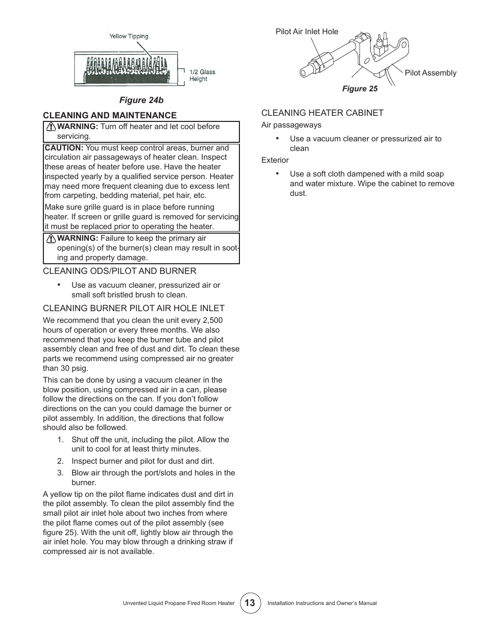 Enerco HSIR30LPT User Manual | Page 13 / 24