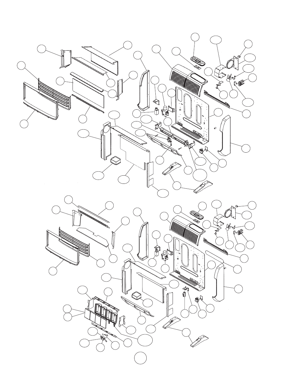 Thermostat models, Ir20ngt ir30ngt, Bf20ngt bf30ngt | Enerco MHBF10NG User Manual | Page 18 / 24