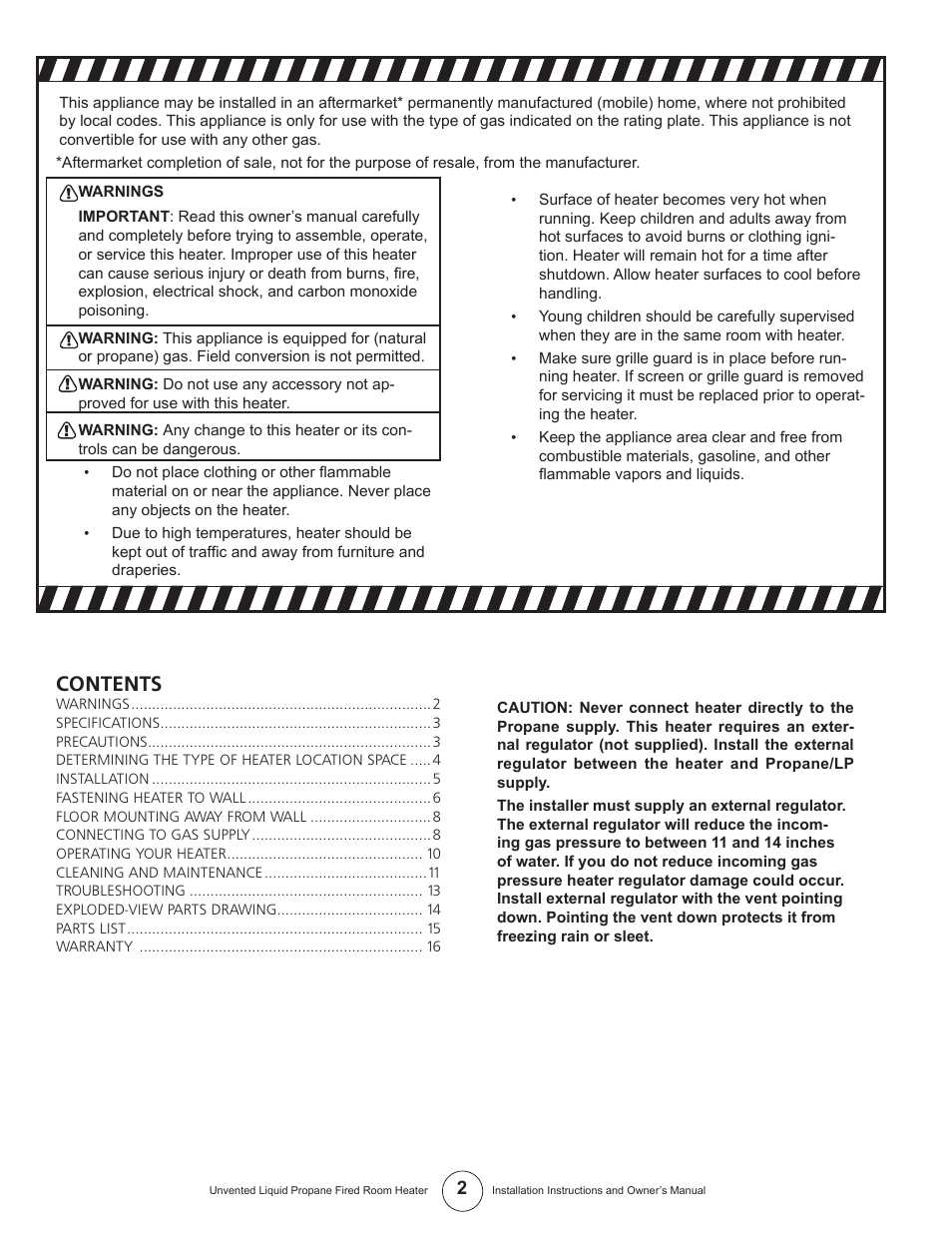 Enerco HSVFR10LPT User Manual | Page 2 / 16