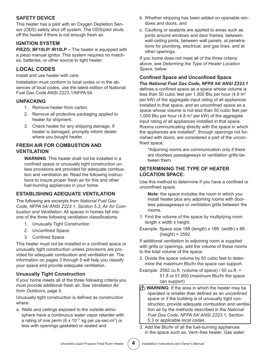 Enerco HSVFR10LPT User Manual | Page 4 / 16