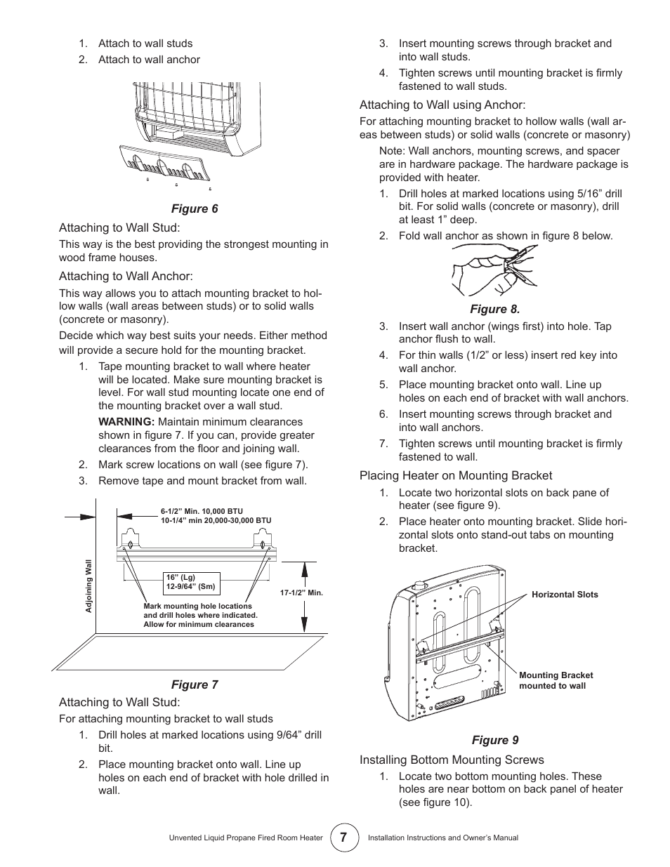 Enerco HSVFR10LPT User Manual | Page 7 / 16