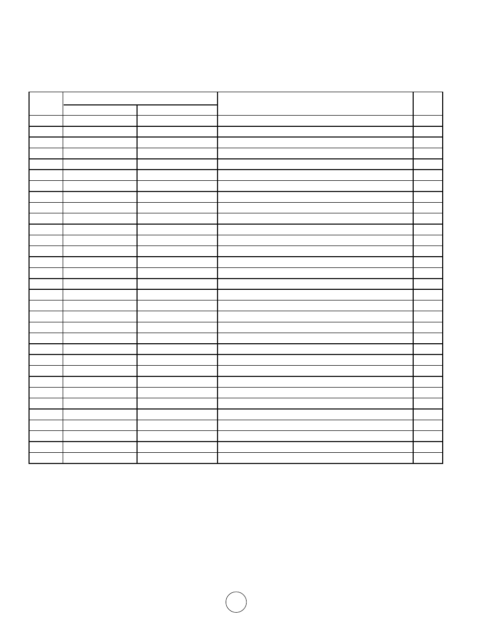 Parts list | Enerco HSBF20LPT User Manual | Page 22 / 24