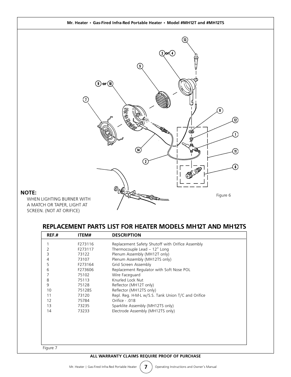 Enerco MH12TS User Manual | Page 7 / 8