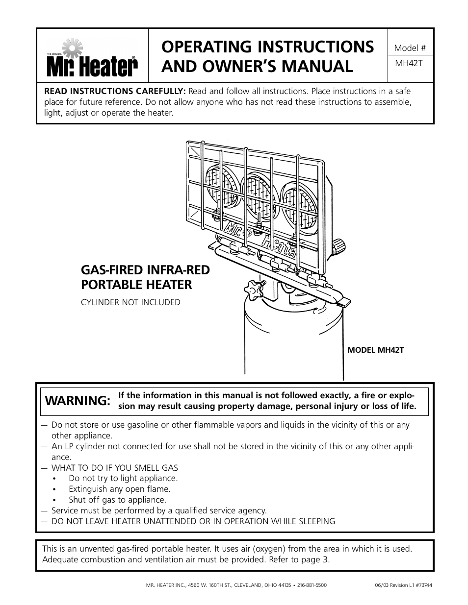 Enerco MH42T User Manual | 8 pages