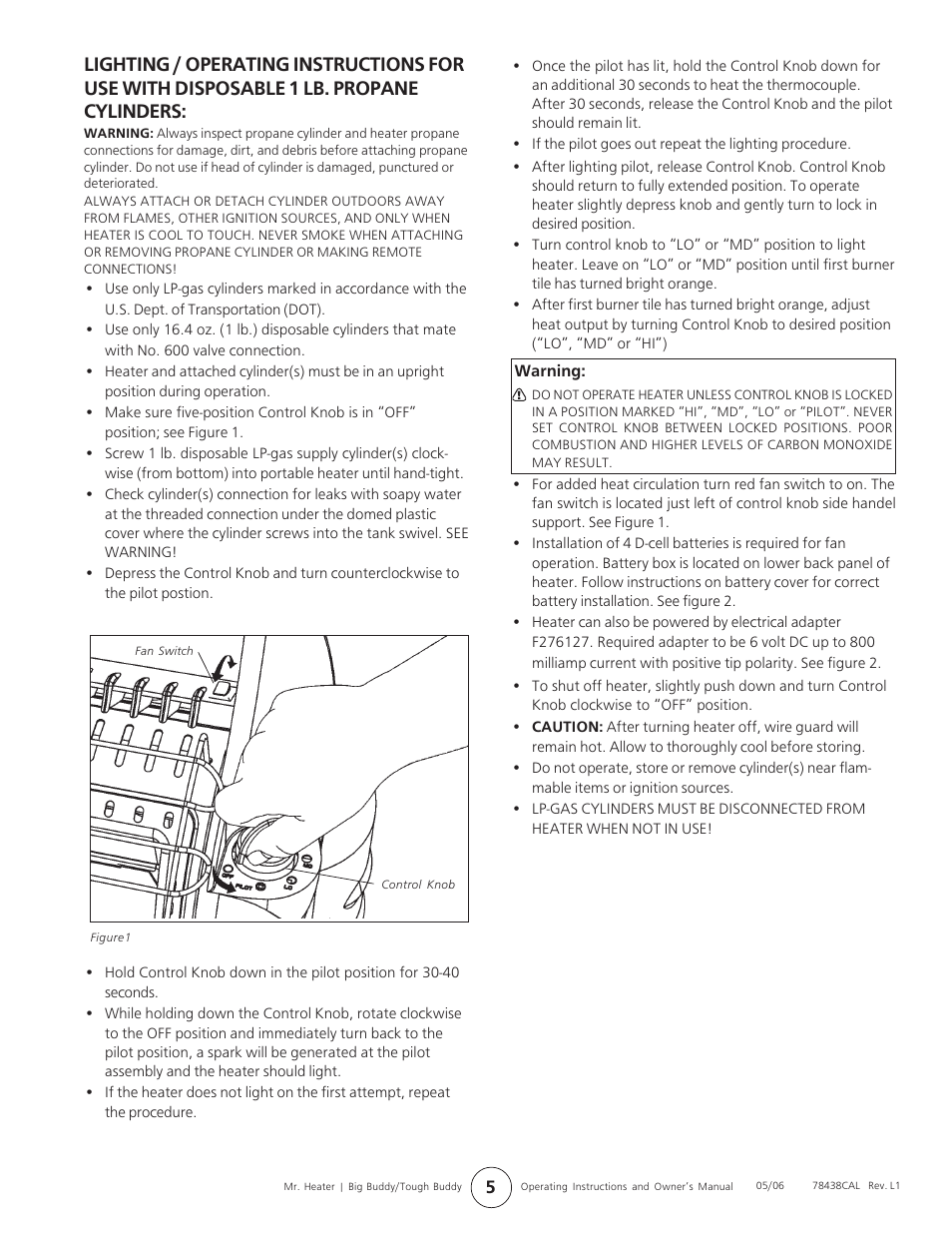 Enerco MH18B User Manual | Page 5 / 10