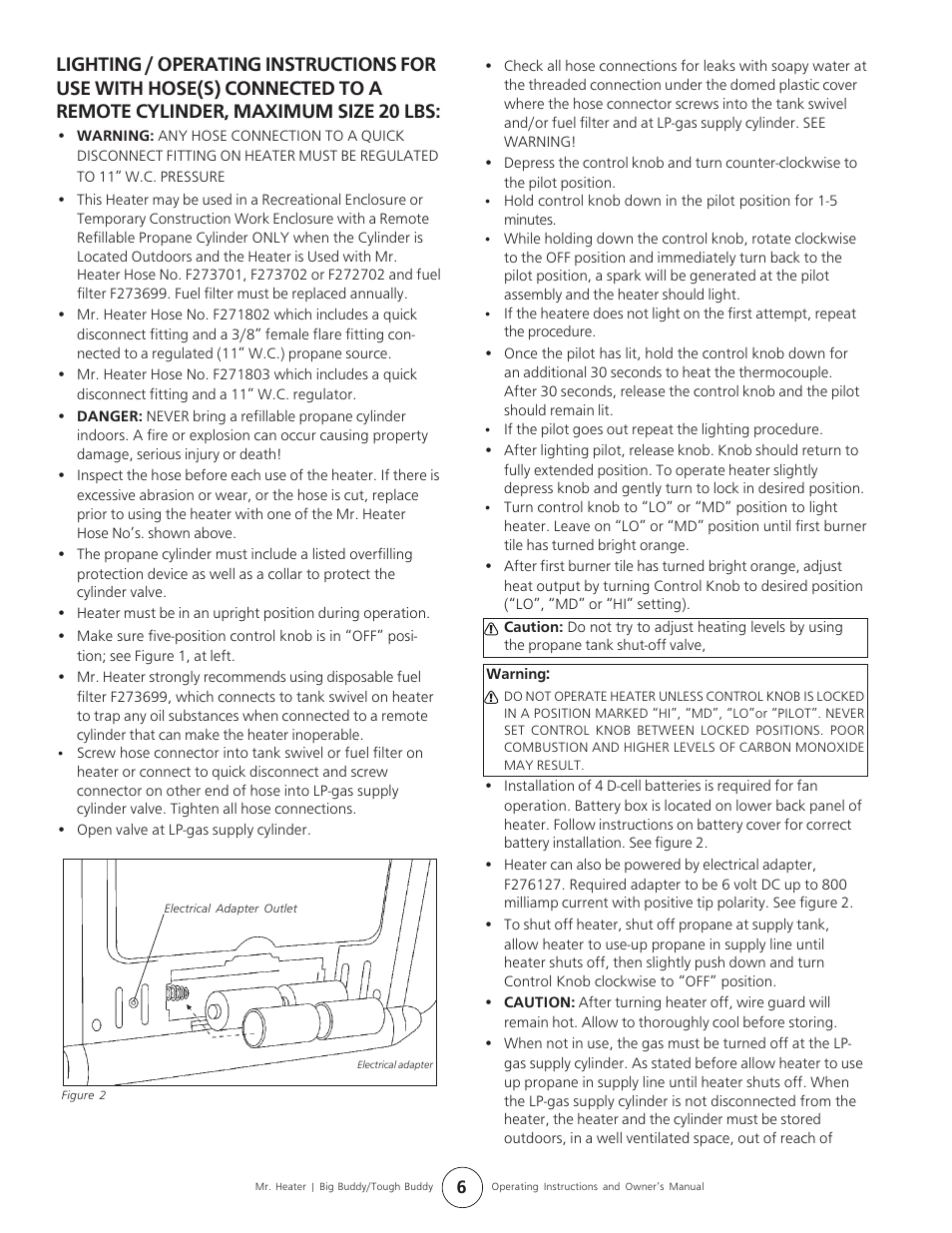 Enerco MH18B User Manual | Page 6 / 10